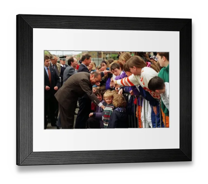 Framed Print : French President Jacques Chirac of France and HRH Prince Charles of Wales on state visit Framed Print : French President Jacques Chirac of France and HRH Prince Charles of Wales on state visit
