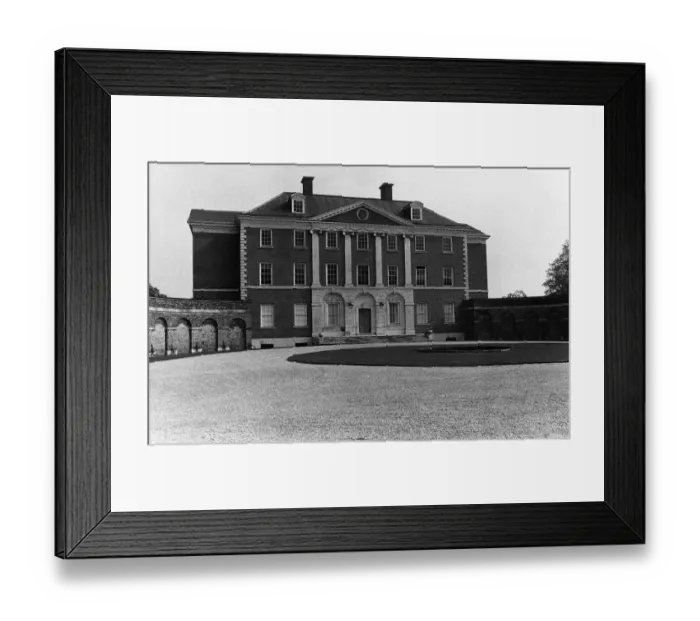 Framed Print : Chevening House left to the nation by Lord Stanhope 1967 when he died he