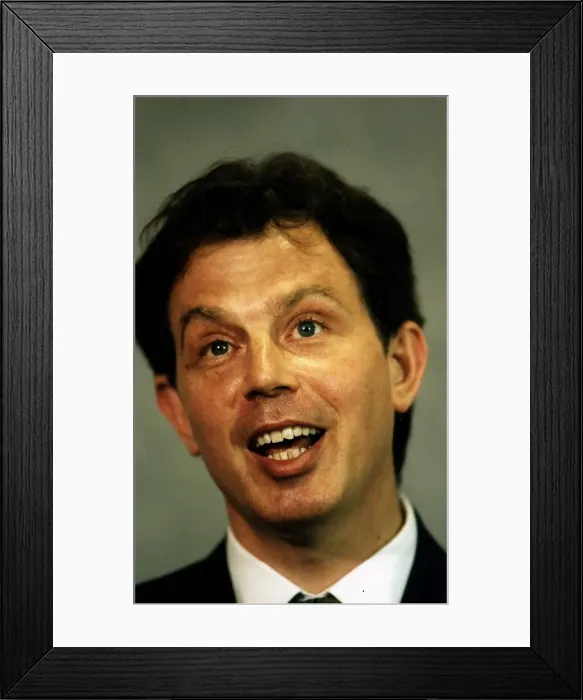 Framed Print : Tony Blair Leader of the Labour Party Framed Print : Tony Blair Leader of the Labour Party