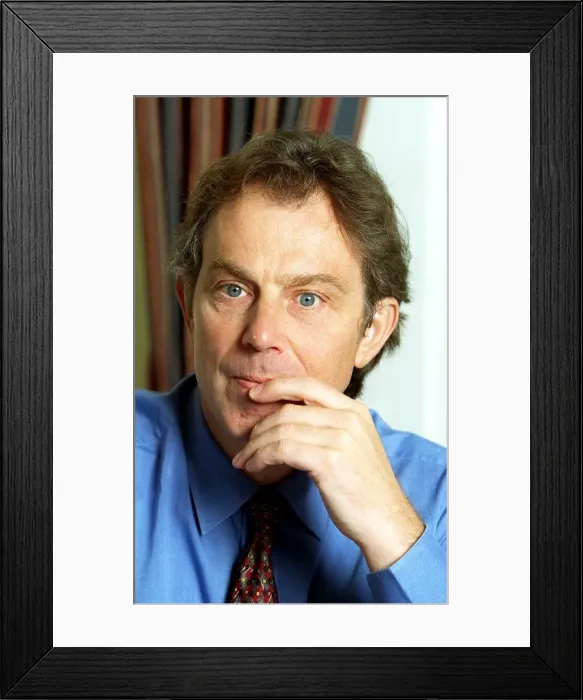 Framed Print : Tony Blair Prime Minister January 99