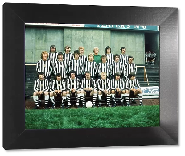 Newcastle United F. C. July 1974 Back Row: Left to Right Keith Robson