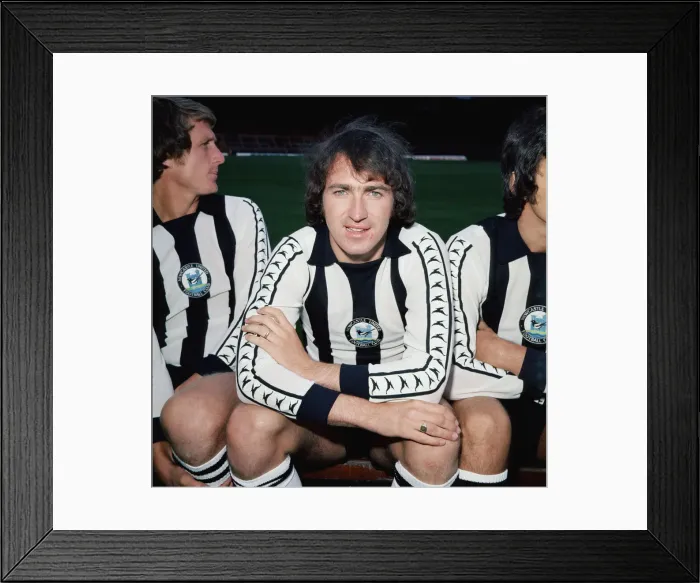 Framed Print : Tommy Cassidy Newcastle United July 1976 Framed Print : Tommy Cassidy Newcastle United July 1976