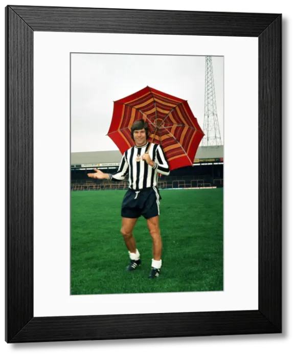Framed Print : Malcolmm McDonald Newcastle United FC July 1974