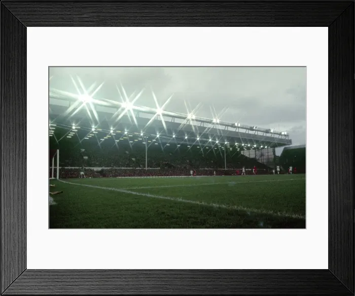 Framed Print : English League Division On ematch at Anfield. Liverpool 1 v Aston Villa 2 Framed Print : English League Division On ematch at Anfield. Liverpool 1 v Aston Villa 2
