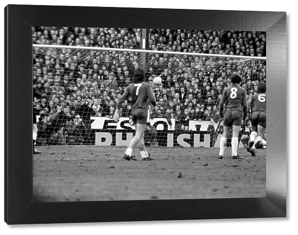Chelsea v. Manchester United. The penalty goal that brought Manchester back into the game
