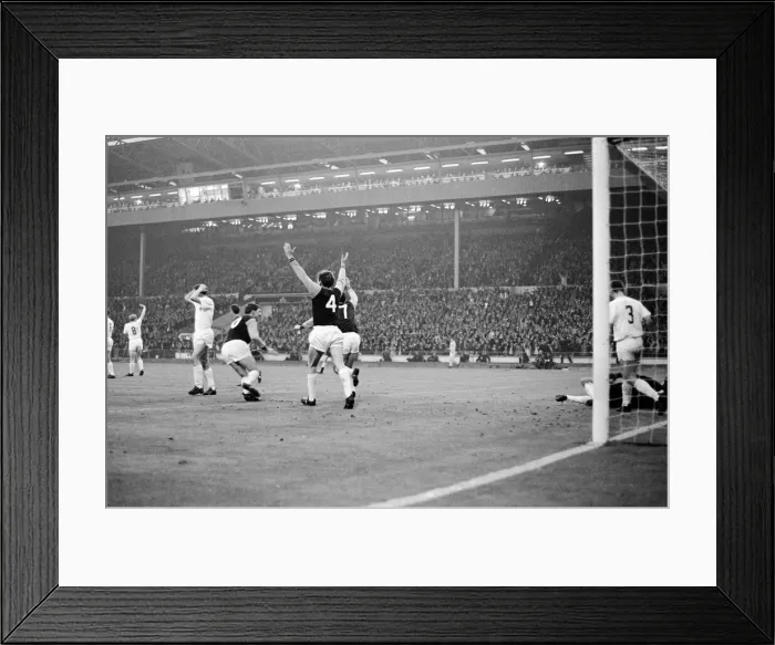 Framed Print : West Ham United v 1860 Munich European Cup Winners Cup Final at Wembley Stadium