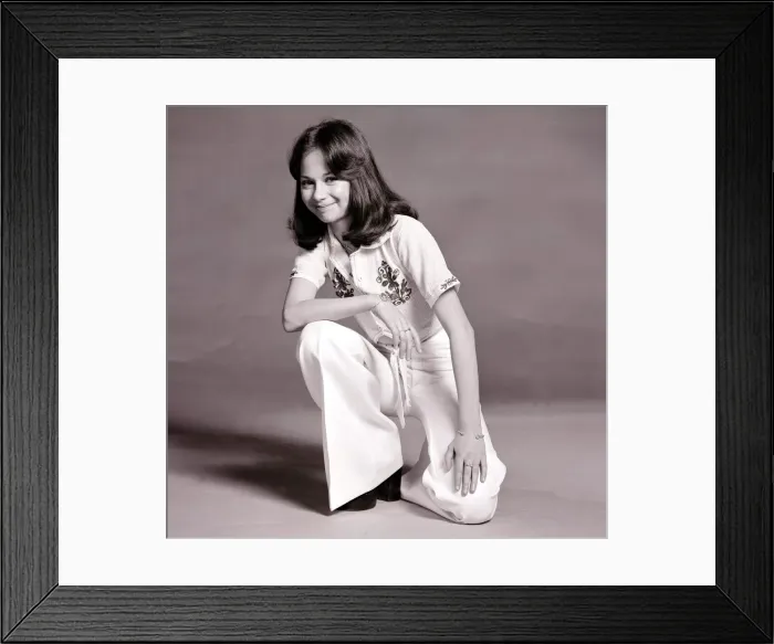 Framed Print : Carole Caplin Used in the Daily Mirror on Tuesday 10th June Carole Caplin aged 13