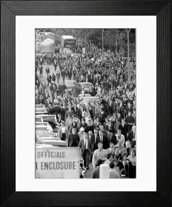 Framed Print : World Cup England versus Uruguay opening match attanded by the Queen 11 / 07 / 1966 Framed Print : World Cup England versus Uruguay opening match attanded by the Queen 11 / 07 / 1966