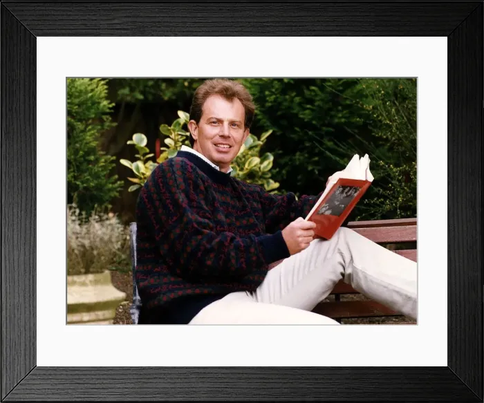 Framed Print : Tony Blair MP leader of the Labour Party 1994