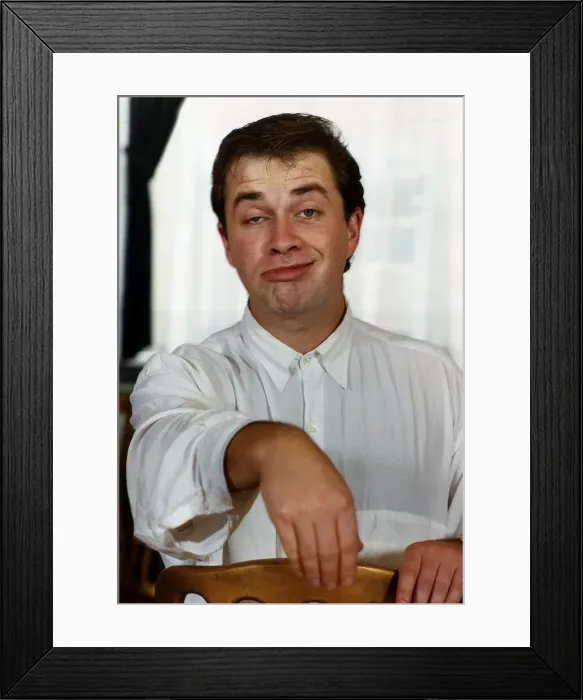 Framed Print : Harry Enfield comedian dbase