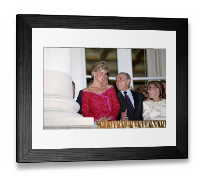 Framed Print : Prince and Princess of Wales official Visit to Brazil, April 1991 Framed Print : Prince and Princess of Wales official Visit to Brazil, April 1991