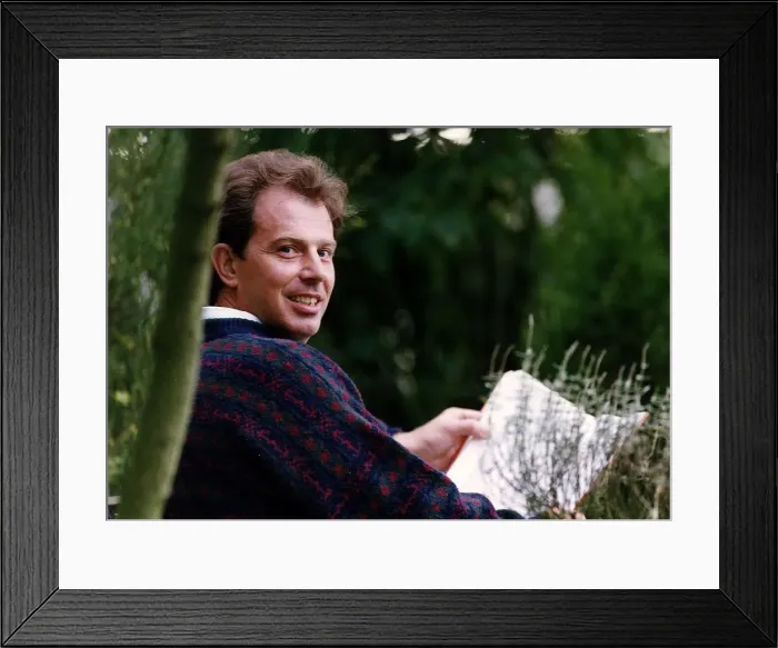Framed Print : Tony Blair Labour Party MP Framed Print : Tony Blair Labour Party MP