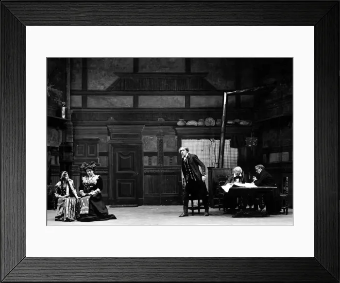 Framed Print : The Bells at the Queens Theatre September 1909 Framed Print : The Bells at the Queens Theatre September 1909