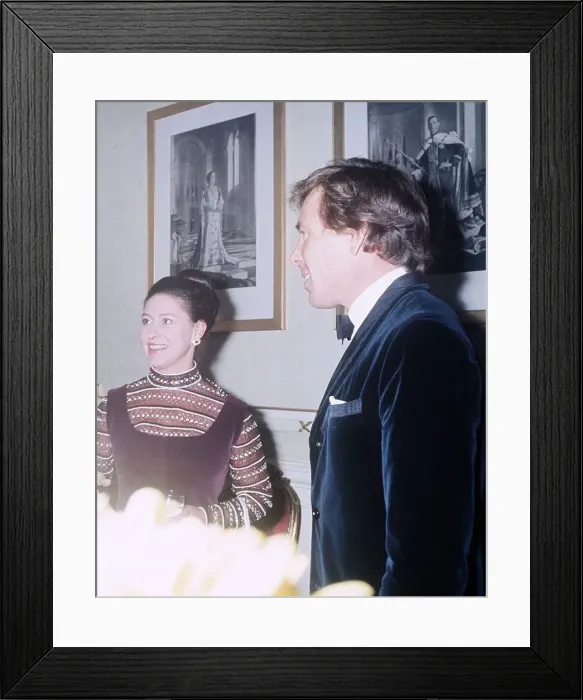 Framed Print : Princess Margaret with Lord Snowdon at a charity pop concertat the Albert Hall Framed Print : Princess Margaret with Lord Snowdon at a charity pop concertat the Albert Hall
