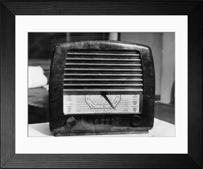 Framed Print : GEC Radio set Framed Print : GEC Radio set