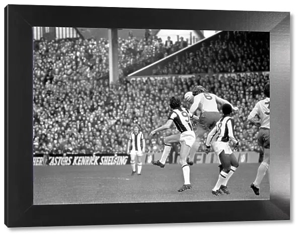 West Bromwich Albion (0) vs. Arsenal (2). April 1977 77-02029-025