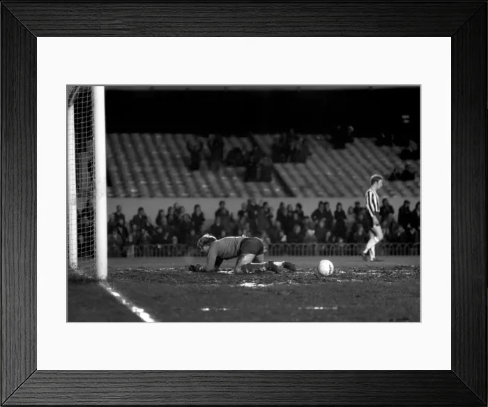 Framed Print : Football: Arsenal (4) vs. Newcastle United (0). March 1975 75-01516-049