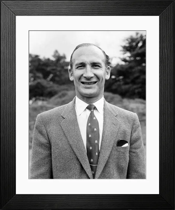 Framed Print : Looking forward to a successful 1958-59 season. Is Mr. Ted Fenton Framed Print : Looking forward to a successful 1958-59 season. Is Mr. Ted Fenton