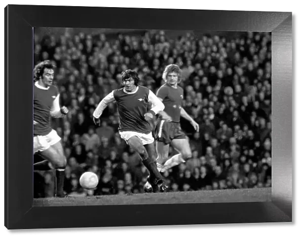 English League Division One match at Highbury Arsenal 1 v Chelsea 2