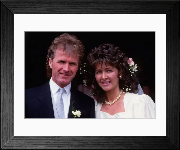 Framed Print : Davie Provan wedding to Fiona June 1989 Framed Print : Davie Provan wedding to Fiona June 1989