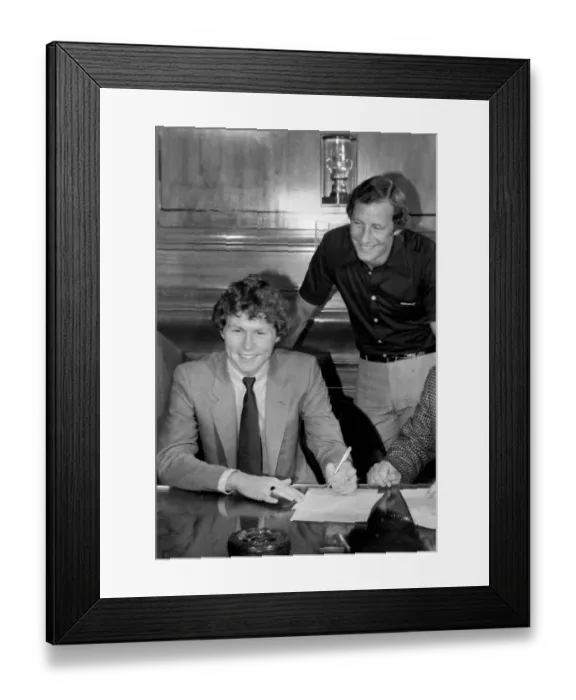 Framed Print : Million Pound Teenager. Clive Allen: Clive Allen the 19-year-old teenager of Queen Park Framed Print : Million Pound Teenager. Clive Allen: Clive Allen the 19-year-old teenager of Queen Park