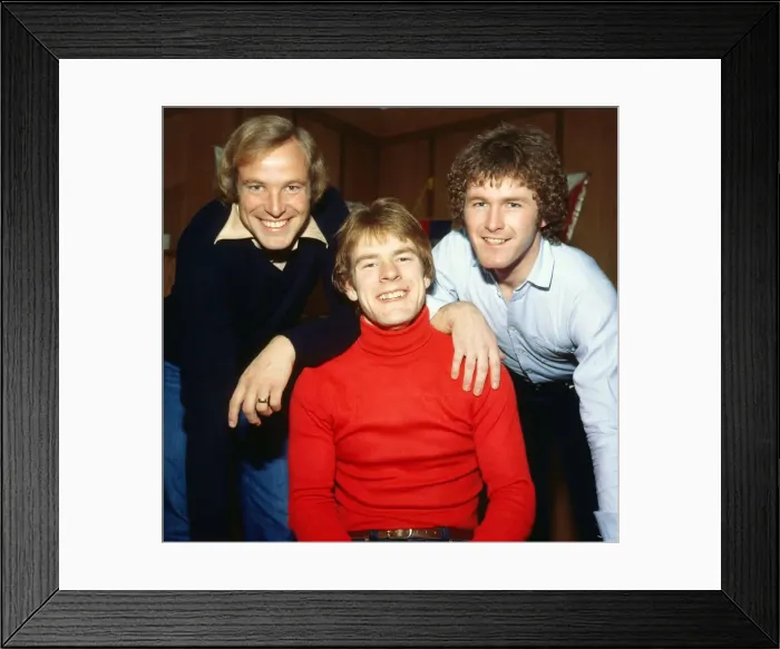 Framed Print : Murdo MacLeod with Davie Provan & Roy Baines November 1978 Framed Print : Murdo MacLeod with Davie Provan & Roy Baines November 1978