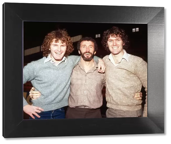 Danny McGrain Davie Provan & Roy Aitken February 1980