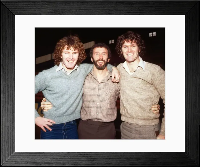 Framed Print : Danny McGrain Davie Provan & Roy Aitken February 1980 Framed Print : Danny McGrain Davie Provan & Roy Aitken February 1980