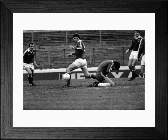 Framed Print : Sport: Football: Division 2: Chelsea vs. Bristol City. Action from the match Framed Print : Sport: Football: Division 2: Chelsea vs. Bristol City. Action from the match