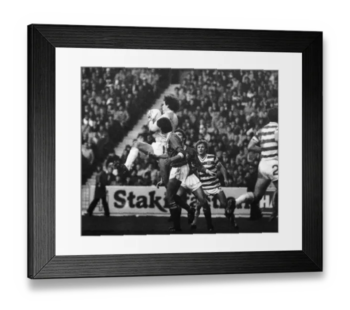 Framed Print : Rangers V Celtic January 1983 New Years Day Old Firm Match Framed Print : Rangers V Celtic January 1983 New Years Day Old Firm Match