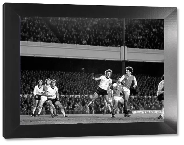 Arsenal (1) v. Ipswich (1). Action from the match. December 1980 80-07210-041