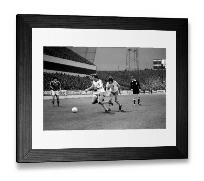 Framed Print : English League Division One match Nottingham Forest v. Aston Villa. Action from the match Framed Print : English League Division One match Nottingham Forest v. Aston Villa. Action from the match