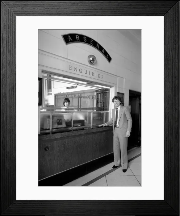 Framed Print : Million Pound Teenager. Clive Allen: Clive Allen the 19-year-old teenager of Queen Park Framed Print : Million Pound Teenager. Clive Allen: Clive Allen the 19-year-old teenager of Queen Park