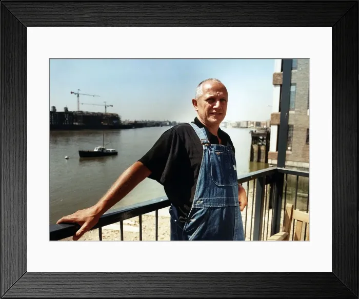 Framed Print : Steven Berkoff Actor Author Director and Writer Dbase A©Mirrorpix