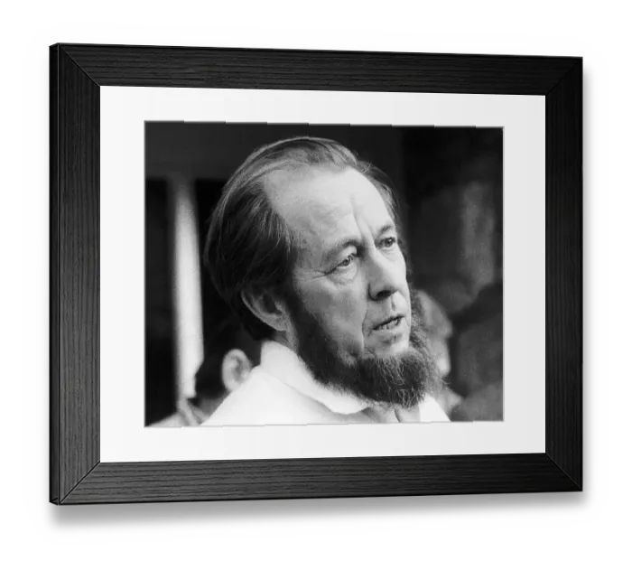 Framed Print : Alexander Solzhenitsyn Russian author died late on Sunday at the age of 89 in Moscow Framed Print : Alexander Solzhenitsyn Russian author died late on Sunday at the age of 89 in Moscow