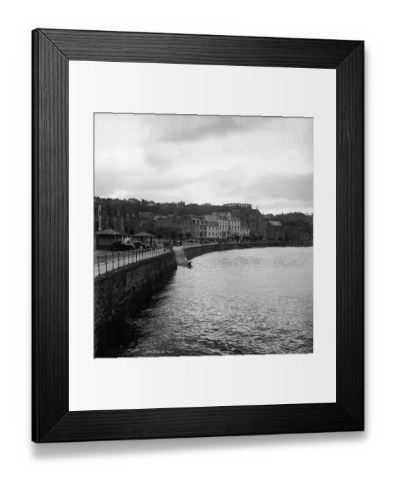 Framed Print : Oban on the north west coast of Scotland 1951 Framed Print : Oban on the north west coast of Scotland 1951