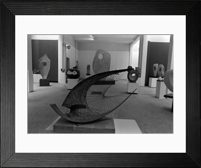 Framed Print : Barbara Hepworth Artist and Sculpturer - May 1962 an exhibition of her Sculptures Framed Print : Barbara Hepworth Artist and Sculpturer - May 1962 an exhibition of her Sculptures