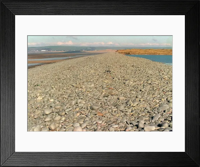Framed Print : Devon Sea Defence Sea Break Bideford Framed Print : Devon Sea Defence Sea Break Bideford
