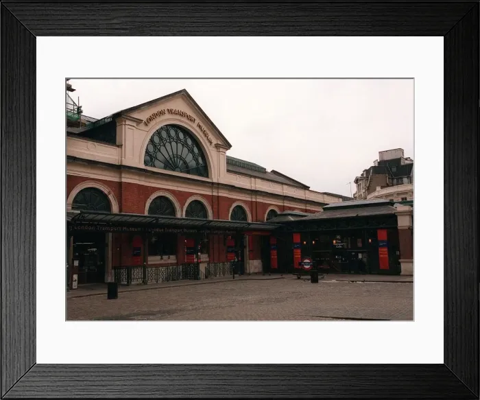 Framed Print : London Transport Museum London