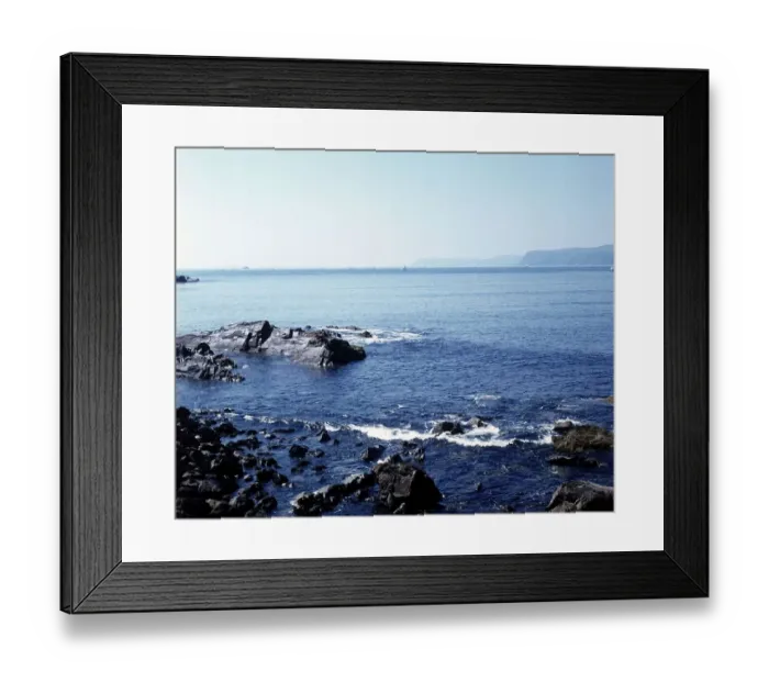 Framed Print : The sea at Easdale Argyll 1973 Scotland