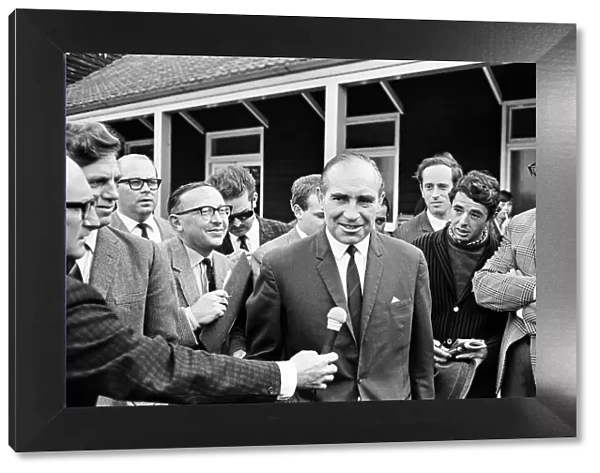 ABeseiged by the media, Alf Ramsey forced a smile as he evaluated his side