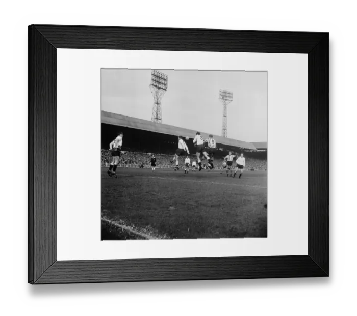 Framed Print : Football Match Circa 1959. I. D. TBC Framed Print : Football Match Circa 1959. I. D. TBC