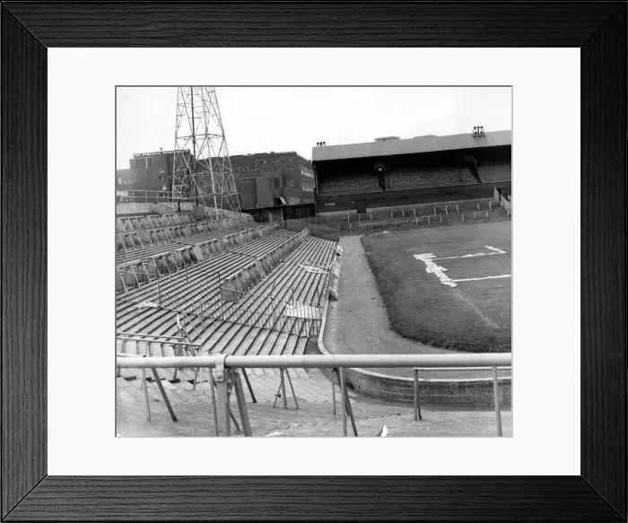 Framed Print : An empty St James Park 3 June 1974