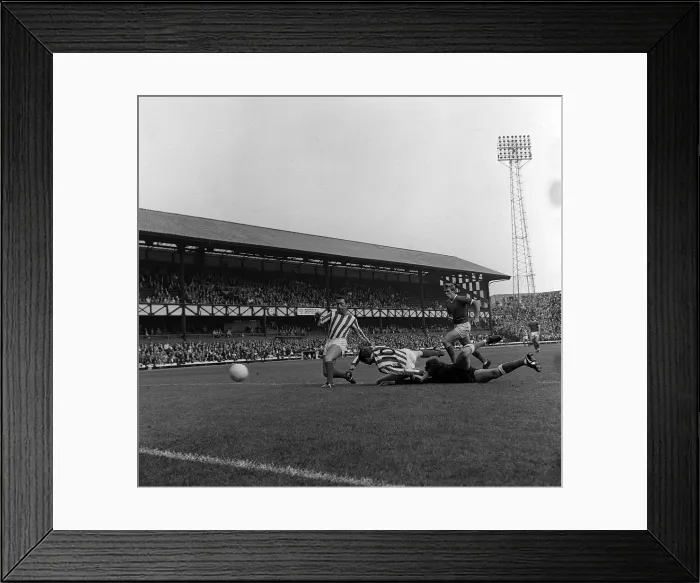 Framed Print : Sunderland v Sparta Nick Sharkey scores for Sunderland to put them one up Framed Print : Sunderland v Sparta Nick Sharkey scores for Sunderland to put them one up