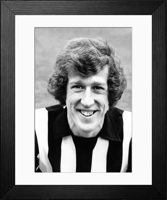 Framed Print : Alan Gowling of Newcastle United. 26 / 02 / 75 Framed Print : Alan Gowling of Newcastle United. 26 / 02 / 75