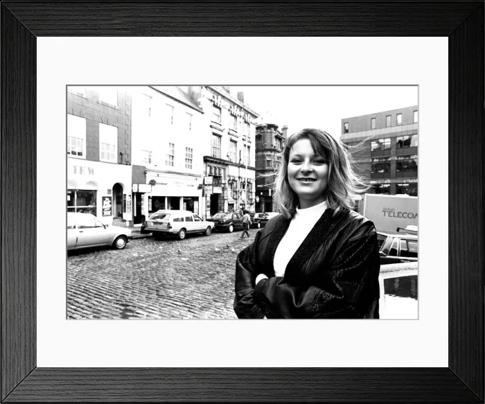 Framed Print : Anna Gascoigne, sister of footballer Paul, was chosen by award winning director Winfried Framed Print : Anna Gascoigne, sister of footballer Paul, was chosen by award winning director Winfried