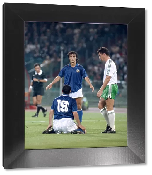World Cup Quarter Final match in Rome, Italy. Italy 1 v Republic of Ireland 0