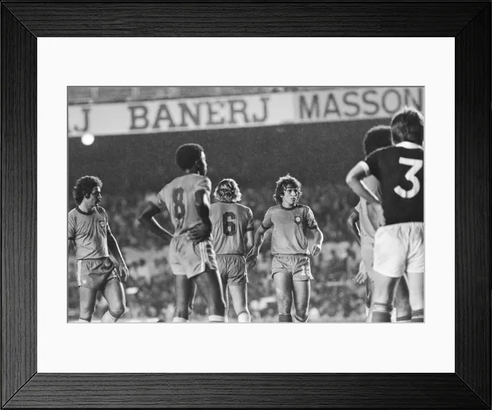 Framed Print : International Friendly match at the Maracana Stadium in Rio De Janeiro Framed Print : International Friendly match at the Maracana Stadium in Rio De Janeiro