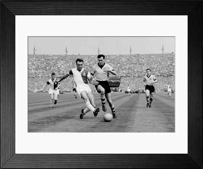 Framed Print : FA Cup Final at Wembley Stadium. Wolverhampton Wanderers 3 v Blackburn Rovers 0 Framed Print : FA Cup Final at Wembley Stadium. Wolverhampton Wanderers 3 v Blackburn Rovers 0