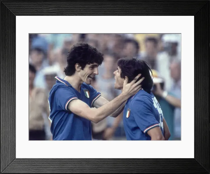 Framed Print : 1982 World Cup Final in Madrid, Spain. Italy 3 v West Germany 1 Framed Print : 1982 World Cup Final in Madrid, Spain. Italy 3 v West Germany 1